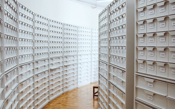 card catalogue room