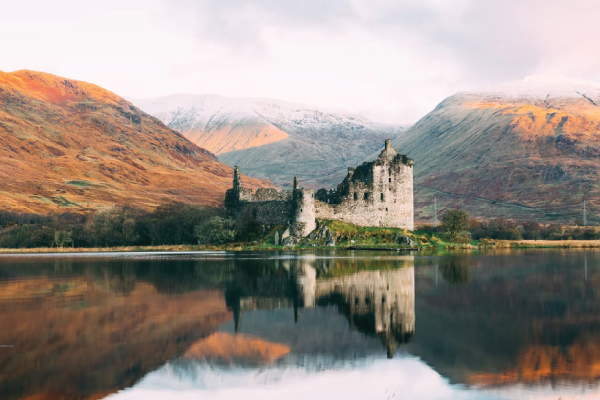 old castle in scotland