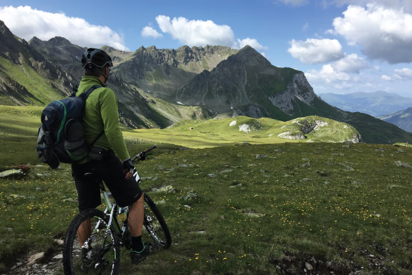 Man Mountain Biking