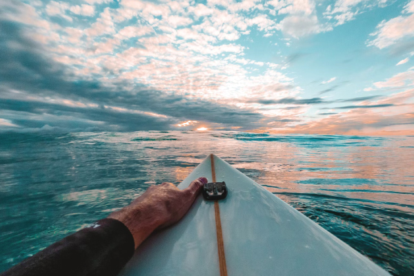 Man Surfing