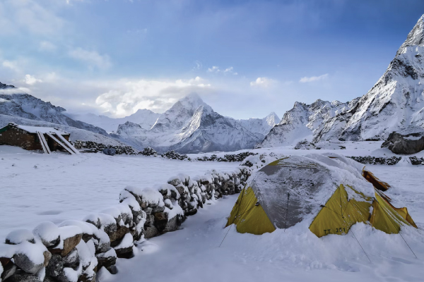 arctic camping in norway