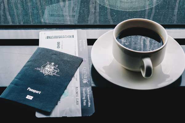 Passport in the Rain