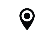 Air Transportation - Location Pin Icon Graphic