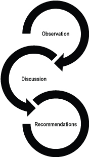 Arrows Graphic, Observation, Discussion, Recommendations