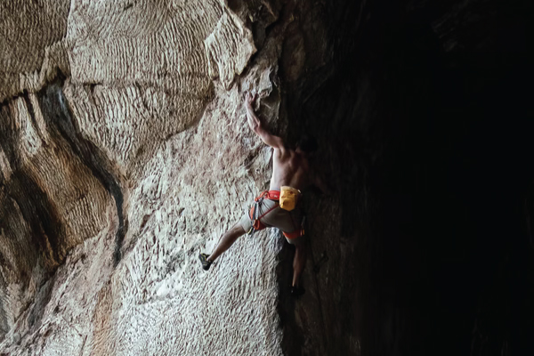 Rock climbing in Greece